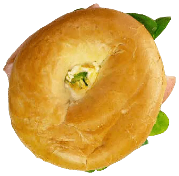 Mortadella Bagel